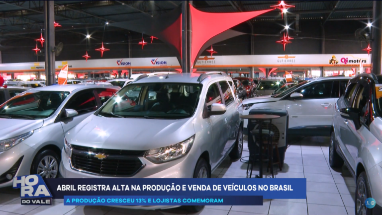 Produção de carros tem aumento em Abril