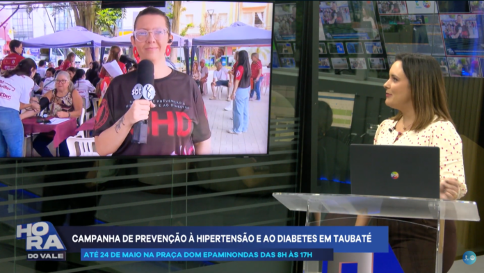 Alunos de medicina promovem semana de prevenção a hipertensão e diabetes