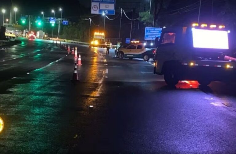 Idoso morre após ser atropelado em rodovia do litoral