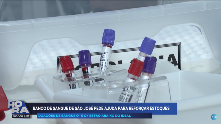 Banco de Sangue de São José precisa de doações
