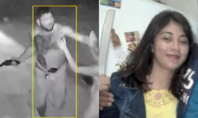 Pede desculpas e atira: Vídeo mostra homem com arma na mão segundos antes de assassinar ex-namorada