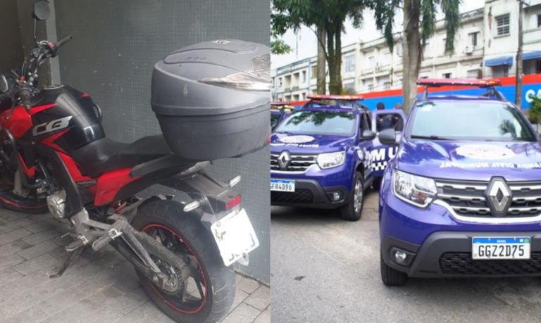 Tão rápido quanto miojo!: GCM prende dupla em 5 minutos após tentativa de furto de moto