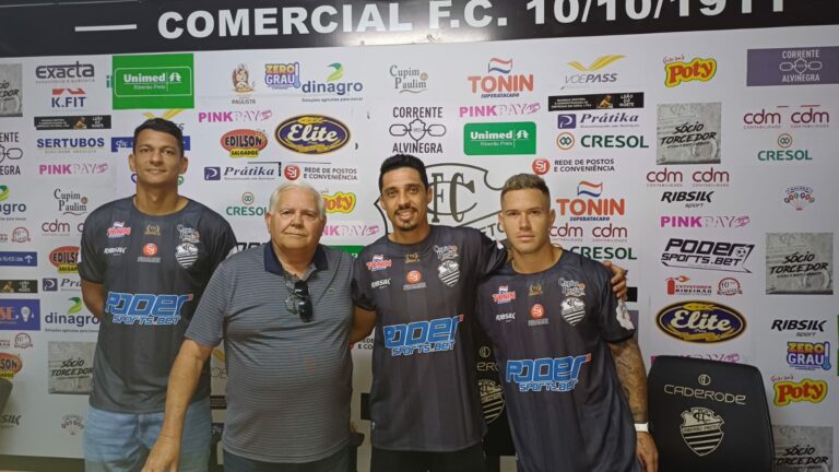 Comercial apresenta seus primeiros reforços para Copa Paulista 