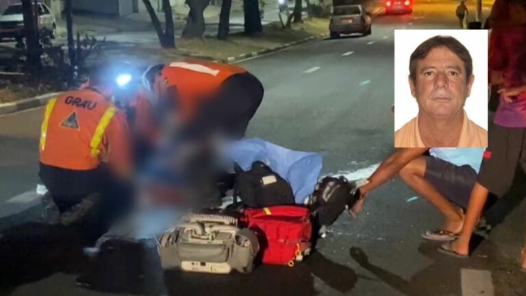 Homem morre após ser atropelado duas vezes motorista do 1º atropelamento fugiu