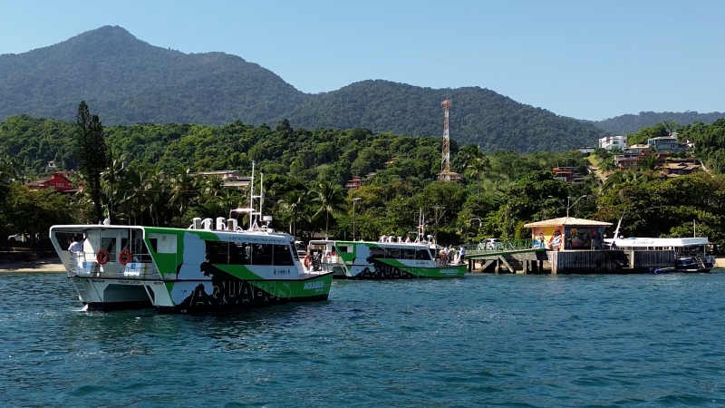 Transporte Aquaviário: Aquabus passam por teste operacional em Ilhabela