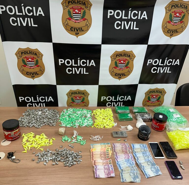 Polícia desmonta esquema de tráfico em condomínio de Piracicaba