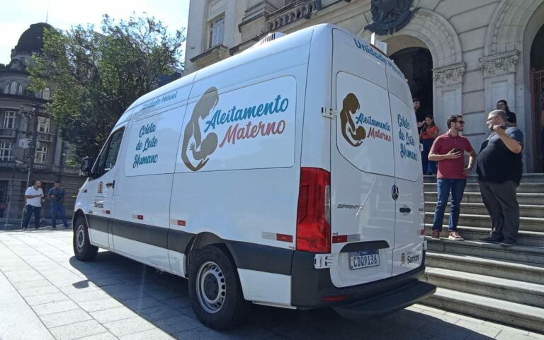 Unidade móvel de coleta de leite materno é lançada nesta sexta-feira em Santos