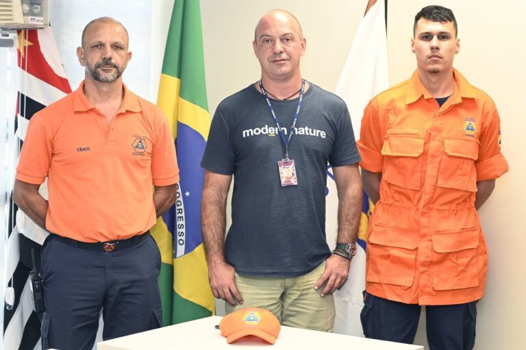 Agentes de Campinas partem para o Rio Grande do Sul para auxiliar com drone