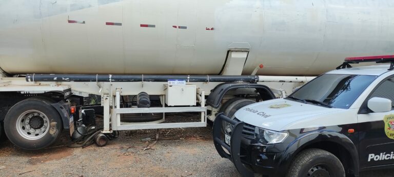 Trio é preso em desmanche de caminhão no interior de SP