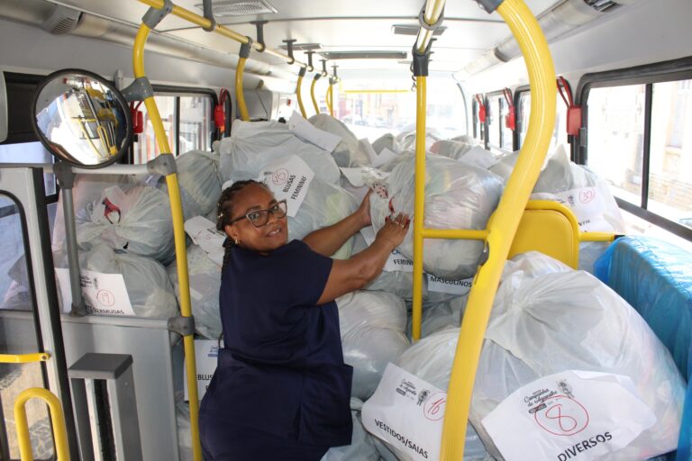 Transurc e SetCamp enviam 8.500 agasalhos para o RS