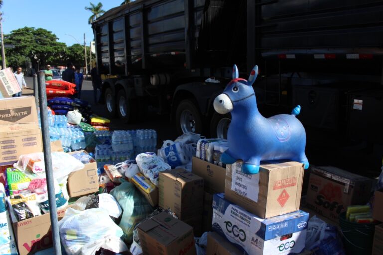 Araçatuba envia doações a vítimas de enchentes no Rio Grande do Sul