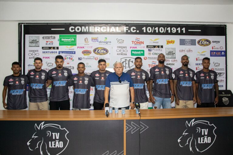 Comercial FC apresenta combo com reforços para 2024