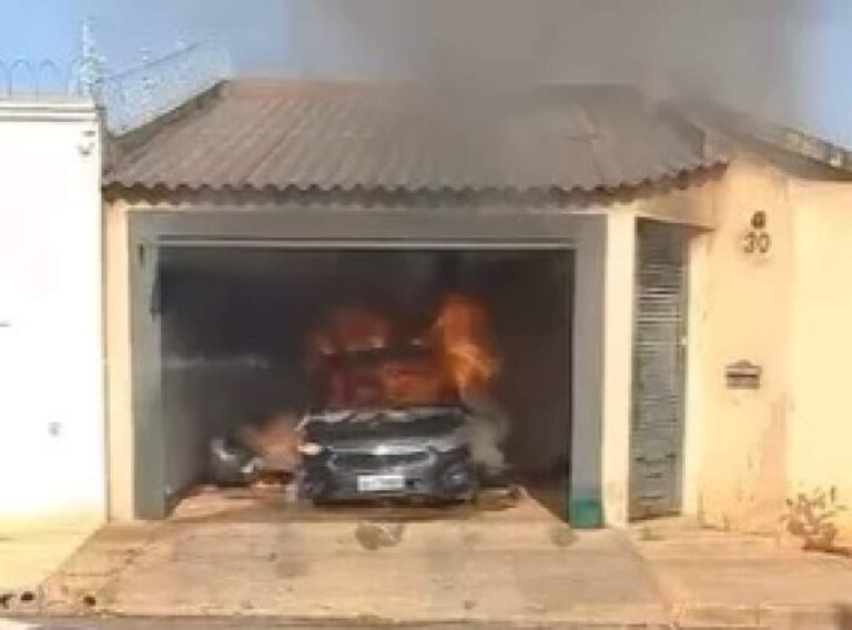 Homem sofre tentativa de homicídio e tem carro incendiado em Araçatuba