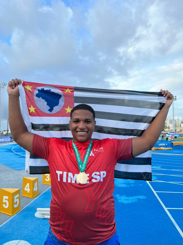 Atleta de Araçatuba se destaca nos Jogos Escolares Brasileiros e garante vaga no Mundial