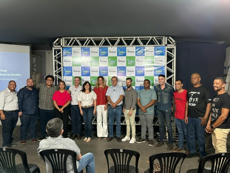 PODEMOS de Araçatuba declara apoio ao pré-candidato a prefeito Deocleciano Borella