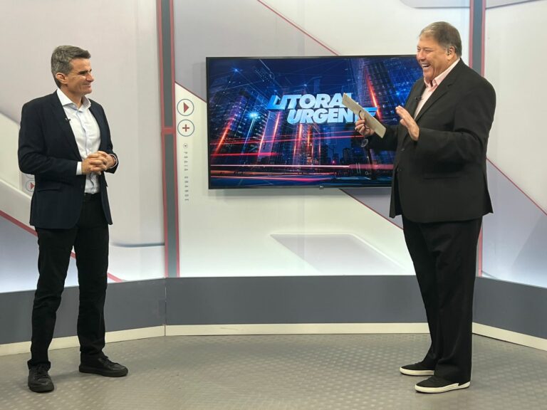 Secretário de governo de Santos participa do ‘Litoral Urgente’ e dá informações importantes sobre o Parque Valongo; Confira!