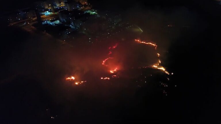 Período de seca é marcado por grande número de incêndios em mata na região