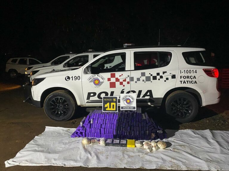 Policiais chegaram até um sítio na cidade de São Pedro depois de denúncia anônima: 3 foram presos.