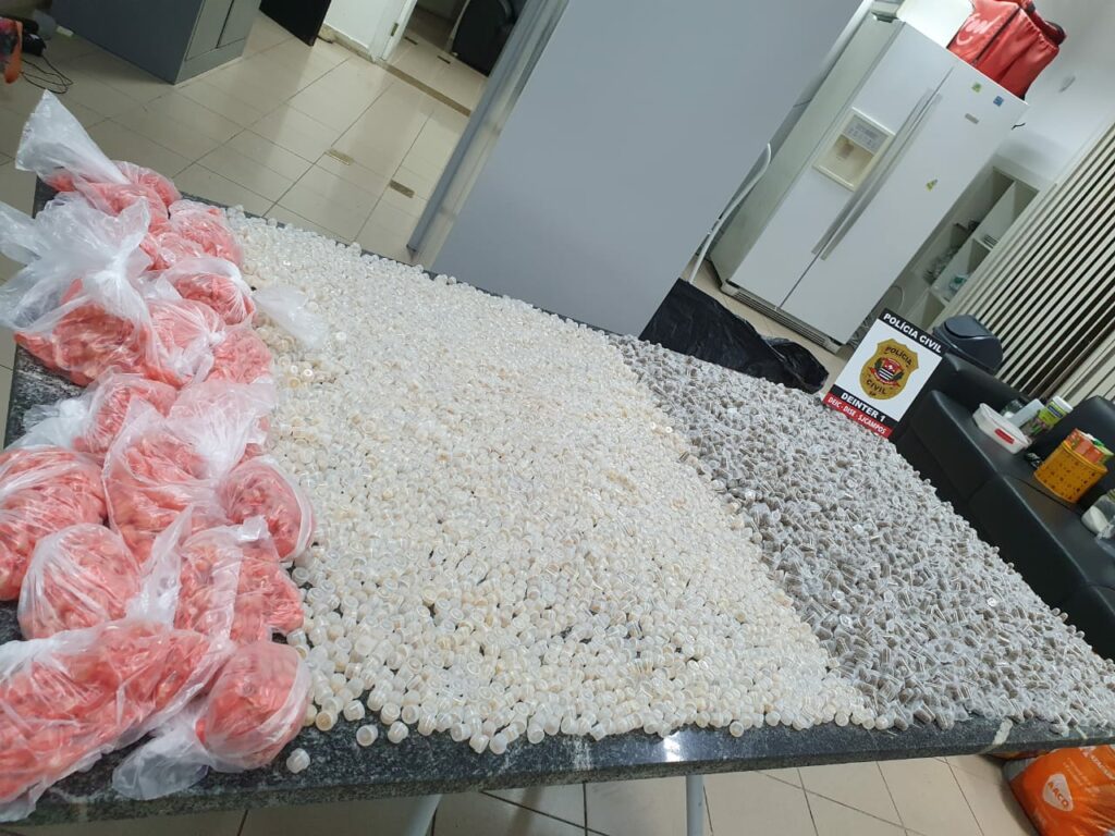 Dupla é presa com 45 kg de drogas na zona leste de São José