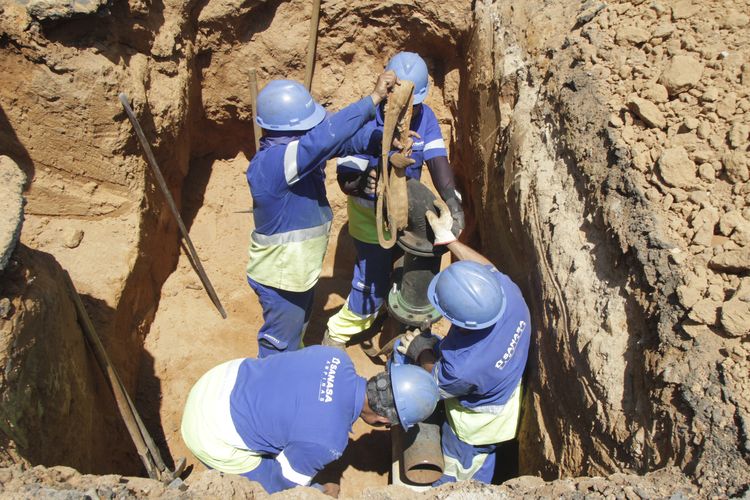 Obra da Sanasa interrompe abastecimento de água no Cambuí