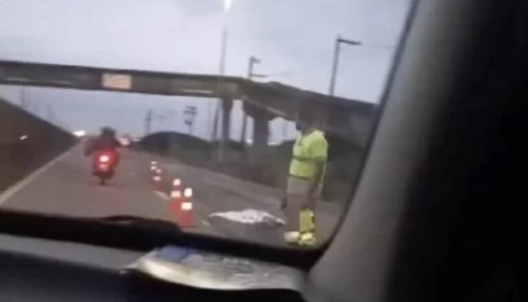 Atropelamento em Praia Grande resulta em uma morte na manhã desta terça-feira