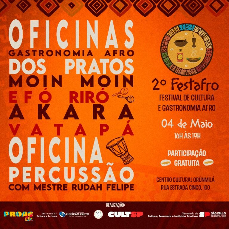 Festival de Cultura e Gastronomia Afro é destaque no bairro Tanquinho