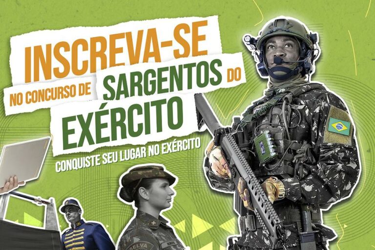 Exército Brasileiro disponibiliza vagas em suas escolas de formação