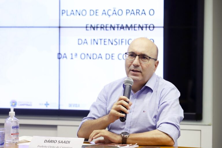 Dário Saadi lidera pesquisa em disputa eleitoral de Campinas