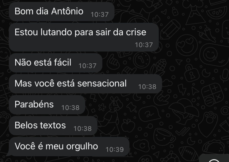 Obrigado, Sérgio Degrande jr