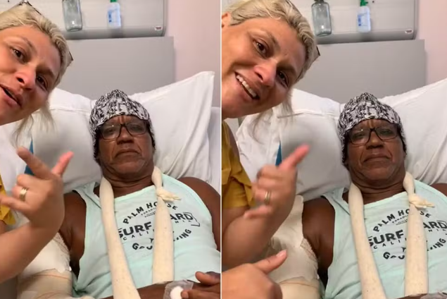 Serginho Chulapa é internado após agredir esposa e ser empurrado por ela