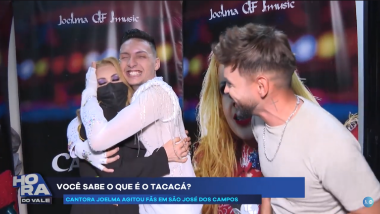 Fãs provam o famoso "tacacá" em show da Joelma em São José