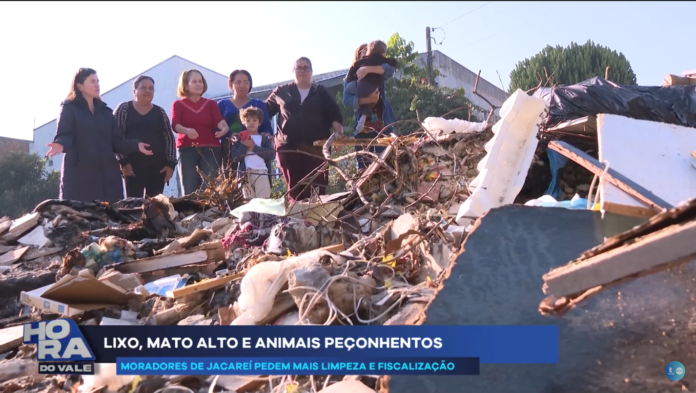 Moradores de Jacareí solicitam mais limpeza e fiscalização no bairro