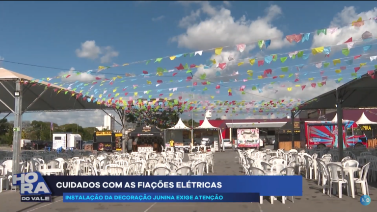 Saiba os cuidado a serem tomados com eletricidade em festas juninas