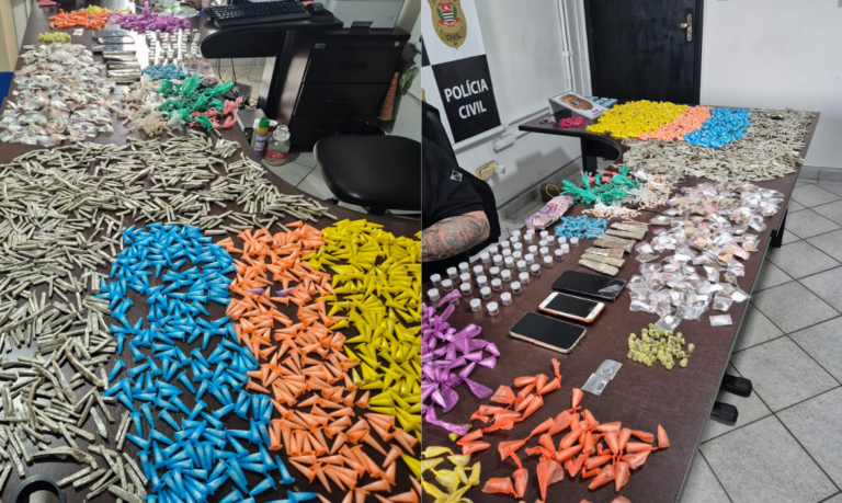 Quatro envolvidos com tráfico de drogas são presos em Itanhaém após 6 meses de investigação