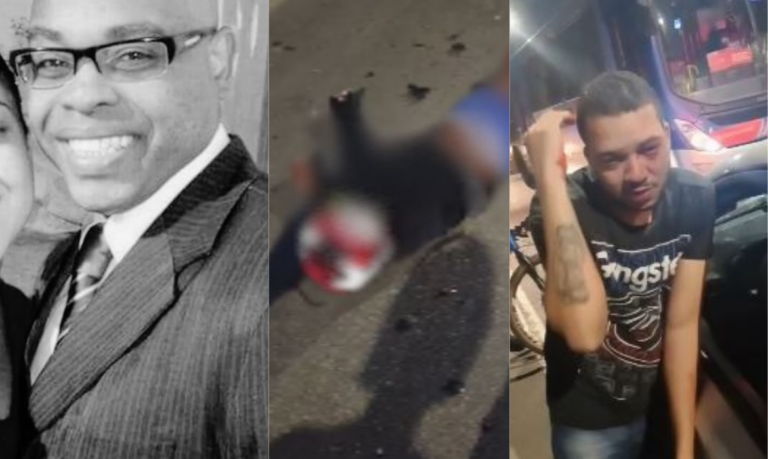 Acidente grave resulta em um óbito e população lincha motorista embriagado em São Vicente; VÍDEO