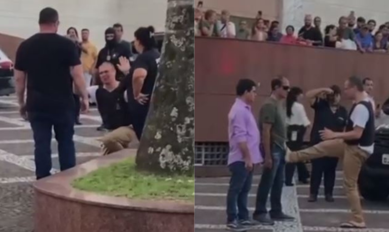 Audiência de homem acusado de matar idoso com ‘voadora’ no peito em Santos é marcada