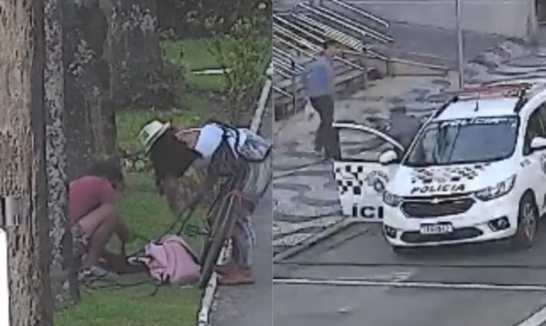“Amor por um fio”: Casal é visto roubando juntos e são presos em Santos