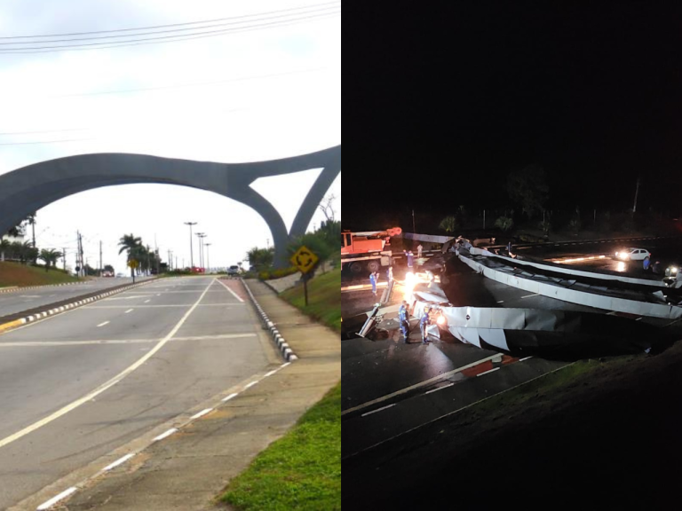 entrada portal de Pindamonhangaba