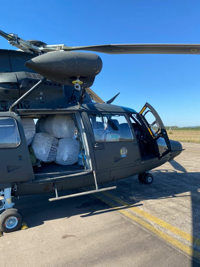 militares do cavex de taubaté no rs