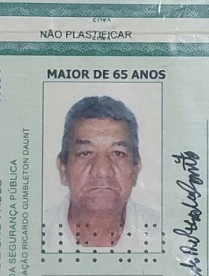 Idoso desaparece após sair para comprar pão em Santa Bárbara d'Oeste