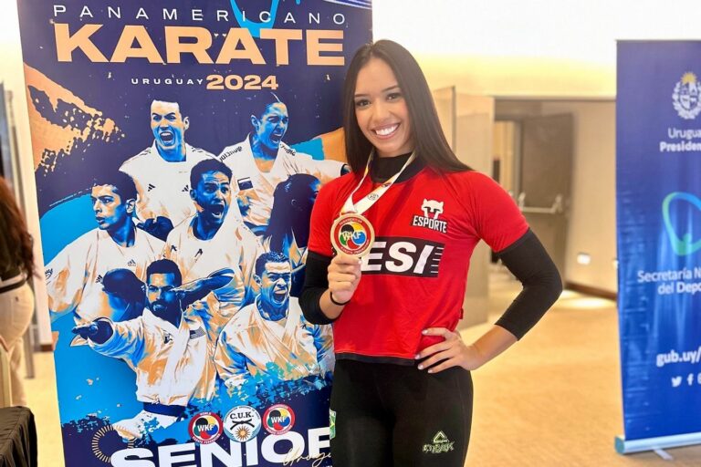 Brenda Padilha é Bicampeã Pan-Americana de Karate