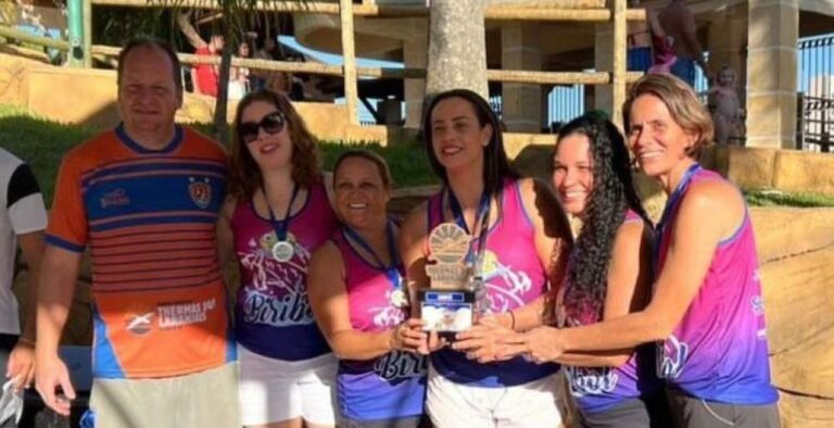 Araçatuba brilha na 2ª etapa da Copa Thermas dos Laranjais de Biribol Feminino