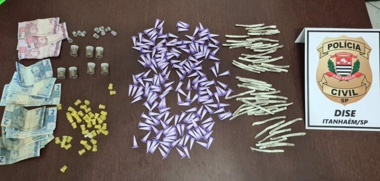 Menores de idade ligados ao tráfico de drogas no litoral de SP são apreendidos