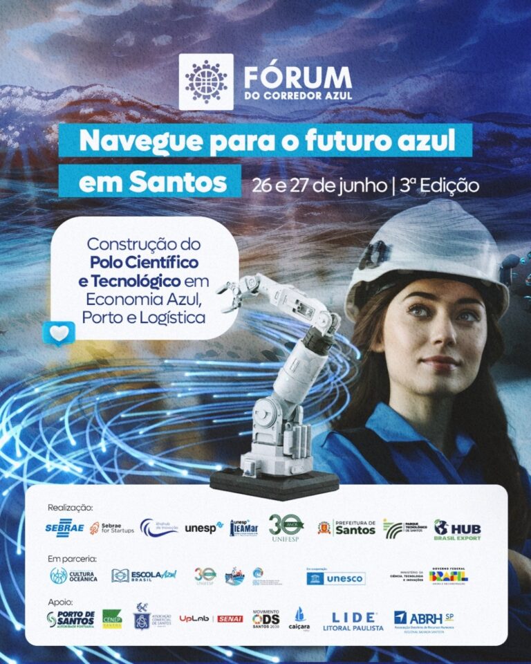 3° Fórum do Corredor Azul acontece este mês em Santos; Confira!