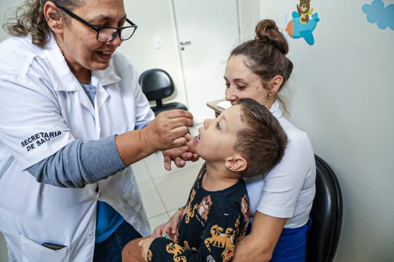 Campanha contra a poliomielite é prorrogada até 30 de junho em Paulínia