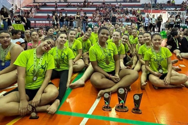 Projeto Agir conquista 2° lugar no Troféu Interior de Ginástica Rítmica