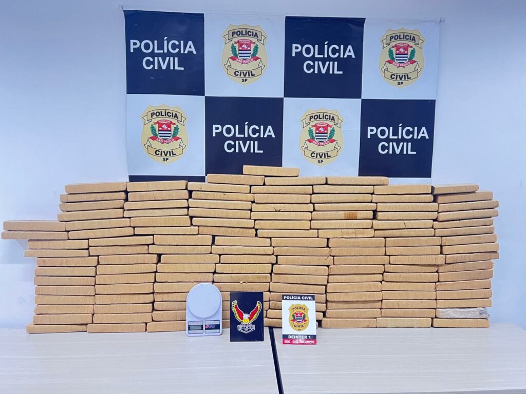 100 kg de maconha sjc