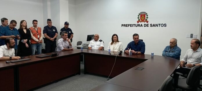 nova secretária de segurança de santos