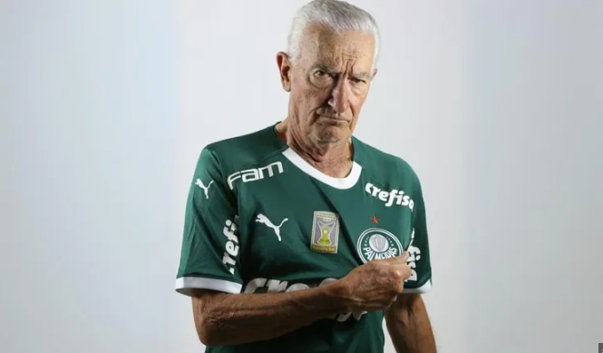 Morre Dudu, ídolo do Palmeiras e craque da Academia, aos 84 anos