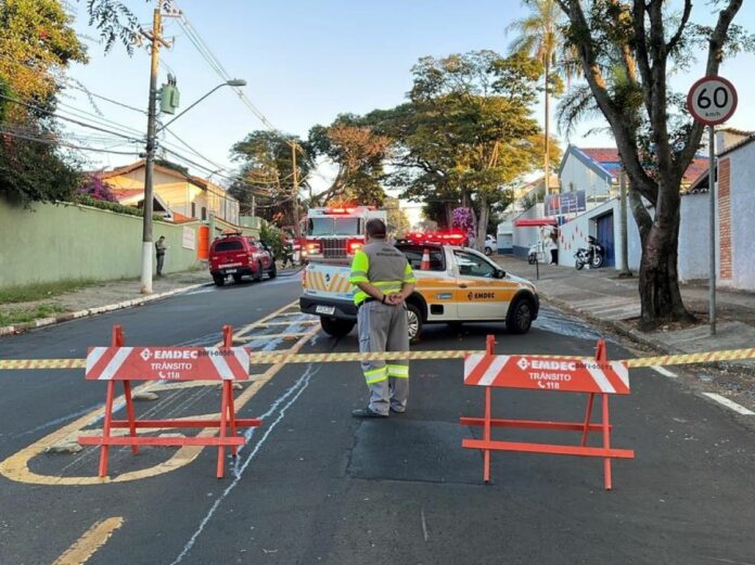 Trecho de rua de Campinas terá bloqueio viário por quatro dias Trecho de rua de Campinas terá bloqueio viário por quatro dias